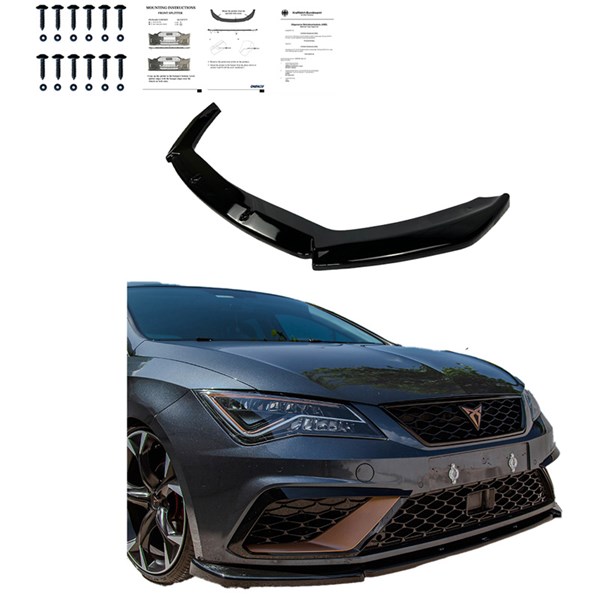 Front Spoiler Lip Seat Leon (5F)HB/SC/ST FR/Cupra FL 17-20 OneWay Front Spoiler Lip Seat Leon (5F)HB/SC/ST FR/Cupra FL 17-20 OneWay