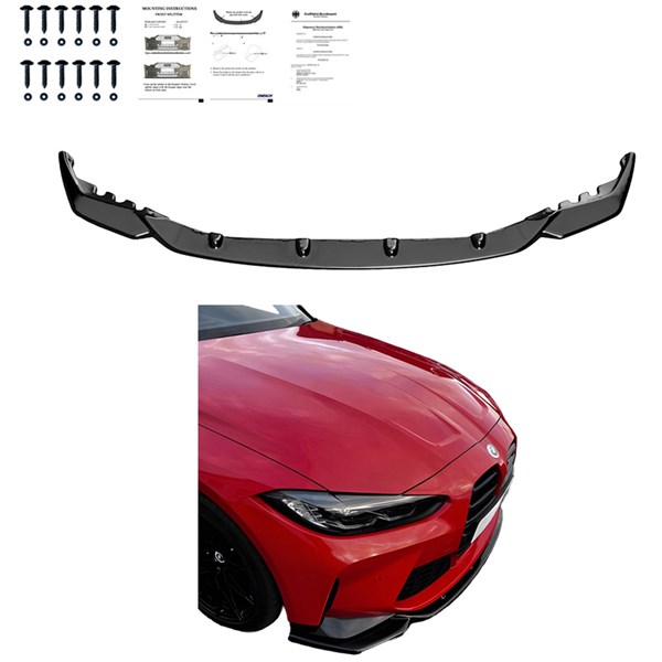 Front Spoiler Lip BMW M3 G80 & M4 G82 2021- OneWay Front Spoiler Lip BMW M3 G80 & M4 G82 2021- OneWay