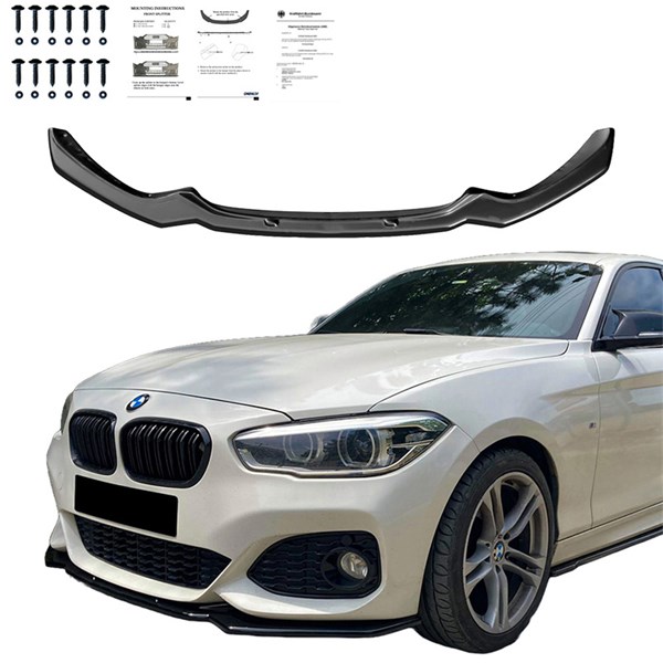 Front Spoiler Lip BMW 1-Series F20/F21 M-Power FL 2015-2019 OneWay Front Spoiler Lip BMW 1-Series F20/F21 M-Power FL 2015-2019 OneWay