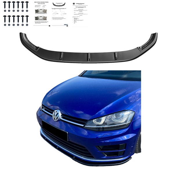 Front Spoiler Lip VW Golf VII HB/Variant R/R Line 2013-2016 OneWay Front Spoiler Lip VW Golf VII HB/Variant R/R Line 2013-2016 OneWay