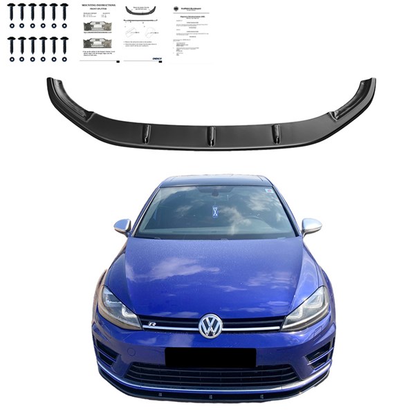 Front Spoiler Lip VW Golf VII HB/Variant R/R Line 2013-2016 OneWay Front Spoiler Lip VW Golf VII HB/Variant R/R Line 2013-2016 OneWay