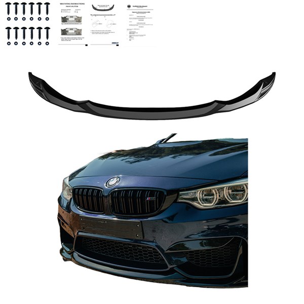 Front Spoiler Lip BMW M3 F80 2014-2018 & M4 F82 2014-2021 OneWay
