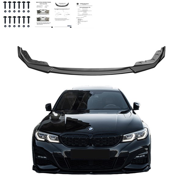 Front Spoiler Lip BMW 3-Series G20/G21 M-Pack 2018-2022 OneWay Front Spoiler Lip BMW 3-Series G20/G21 M-Pack 2018-2022 OneWay