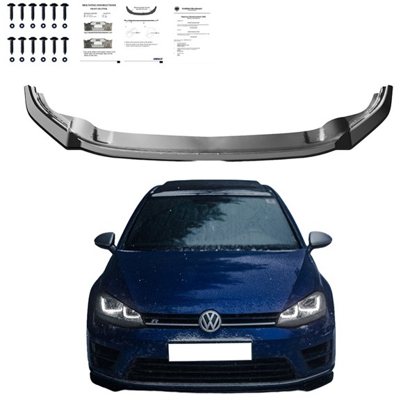 Front Spoiler Lip VW Golf VII HB/Variant R/R Line 2013-2016 OneWay Front Spoiler Lip VW Golf VII HB/Variant R/R Line 2013-2016 OneWay