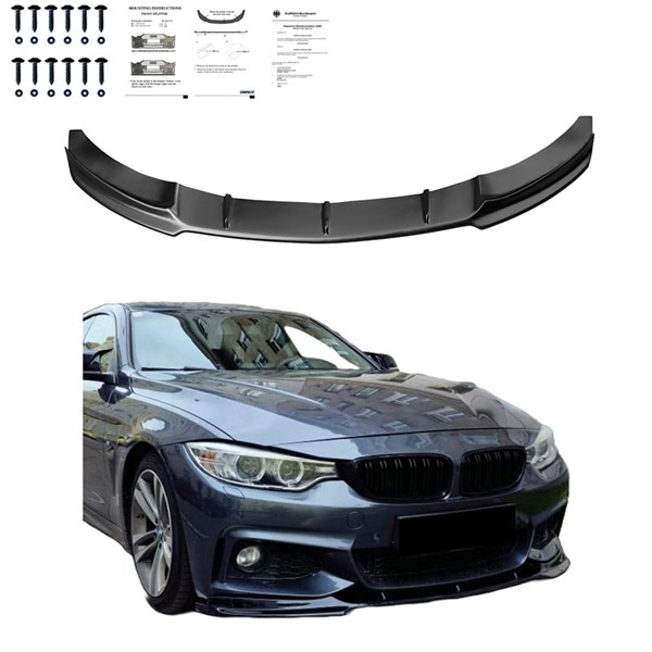 Front Spoiler Lip BMW 4-Series F32/F33/F36 M-Pack 2013-2019 OneWay Front Spoiler Lip BMW 4-Series F32/F33/F36 M-Pack 2013-2019 OneWay
