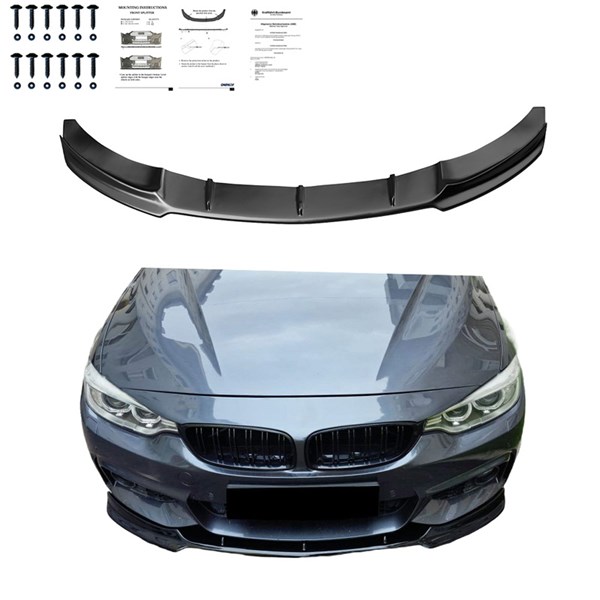 Front Spoiler Lip BMW 4-Series F32/F33/F36 M-Pack 2013-2019 OneWay Front Spoiler Lip BMW 4-Series F32/F33/F36 M-Pack 2013-2019 OneWay