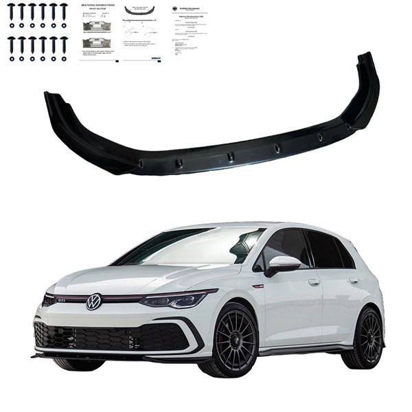 Front Spoiler Lip VW Golf VIII HB/Var GTI/GTE/R Line 2020- OneWay Front Spoiler Lip VW Golf VIII HB/Var GTI/GTE/R Line 2020- OneWay