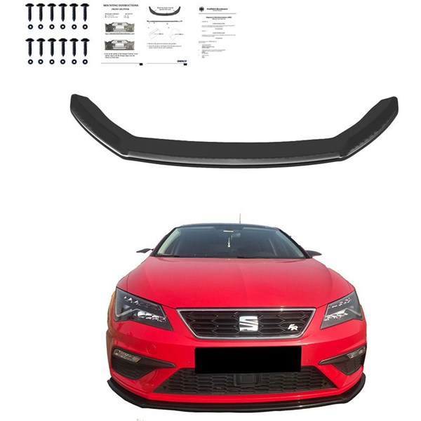 Front Spoiler Lip Seat Leon (5F)HB/SC/ST FR/Cupra FL 17-20 OneWay Front Spoiler Lip Seat Leon (5F)HB/SC/ST FR/Cupra FL 17-20 OneWay