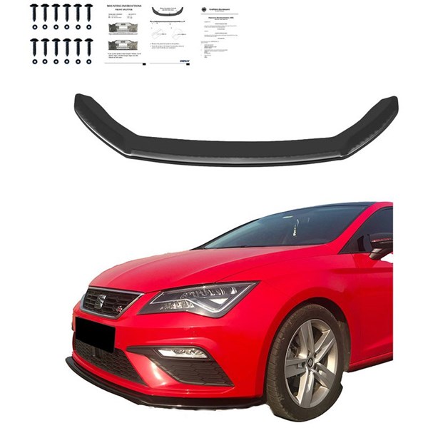 Front Spoiler Lip Seat Leon (5F)HB/SC/ST FR/Cupra FL 17-20 OneWay Front Spoiler Lip Seat Leon (5F)HB/SC/ST FR/Cupra FL 17-20 OneWay