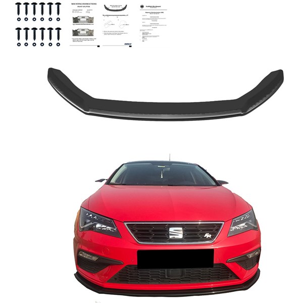 Front Spoiler Lip Seat Leon (5F)HB/SC/ST FR/Cupra FL 17-20 OneWay