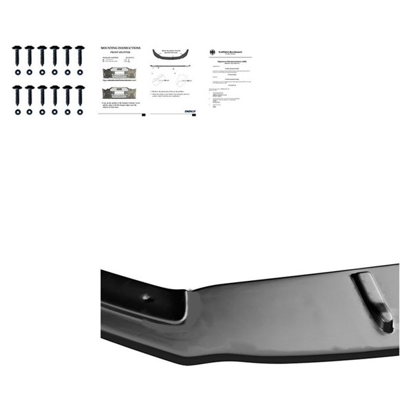 Front Spoiler Lip Audi TT RS 8S 2016-2020 OneWay Front Spoiler Lip Audi TT RS 8S 2016-2020 OneWay