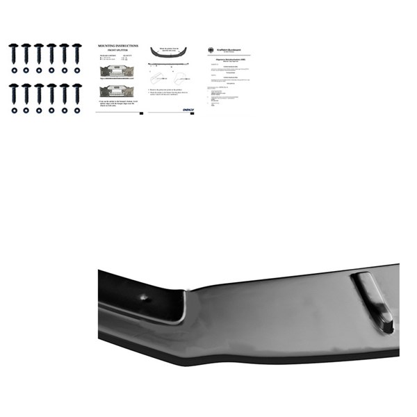 Front Spoiler Lip Audi TT RS 8S 2016-2020 OneWay Front Spoiler Lip Audi TT RS 8S 2016-2020 OneWay