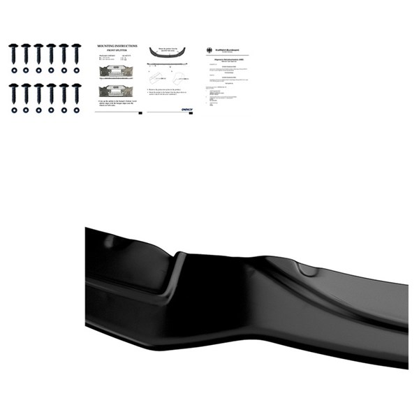 Front Spoiler Lip BMW 5-Series F10/F11 M-Pack 2011-2016 OneWay