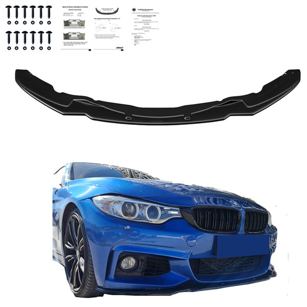 Front Spoiler Lip BMW 4-Series F32/F33/F36 M-Pack 2013-2019 OneWay Front Spoiler Lip BMW 4-Series F32/F33/F36 M-Pack 2013-2019 OneWay