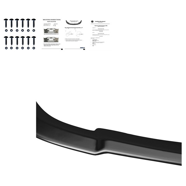 Front Spoiler Lip Merc C-Class W204 AMG-Line FL 2011-2014 OneWay Front Spoiler Lip Merc C-Class W204 AMG-Line FL 2011-2014 OneWay