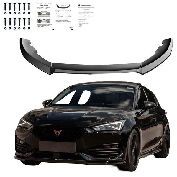 Front Spoiler Lip Cupra Leon HB/ST 2020- OneWay Front Spoiler Lip Cupra Leon HB/ST 2020- OneWay