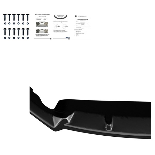 Front Spoiler Lip Skoda Octavia IV RS HB/Kombi 2020- OneWay