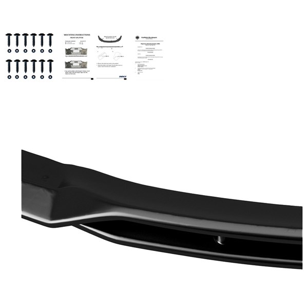 Front Spoiler Lip BMW X5 E70 M-Pack Facelift 2010-2013 Oneway OW  OneWay
