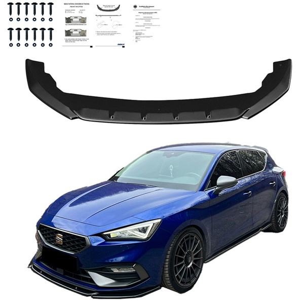 Front Spoiler Lip Seat Leon IV HB/ST FR 2020- OneWay Front Spoiler Lip Seat Leon IV HB/ST FR 2020- OneWay