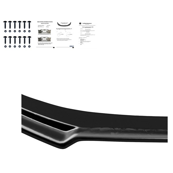 Front Spoiler Lip Volvo V40 R-Design 2012-2019 OneWay Front Spoiler Lip Volvo V40 R-Design 2012-2019 OneWay