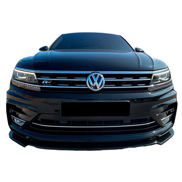 Front Spoiler Lip VW Tiguan II R-Line 2016-2020 OneWay Front Spoiler Lip VW Tiguan II R-Line 2016-2020 OneWay