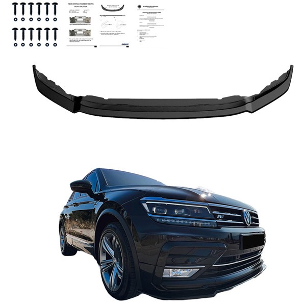 Front Spoiler Lip VW Tiguan II R-Line 2016-2020 OneWay