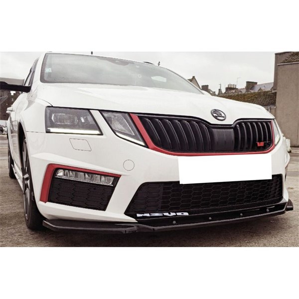 Front Spoiler Lip Skoda Octavia III RS HB/Kombi 2013-2016 OneWay