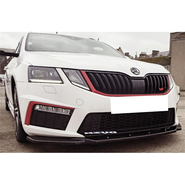 Front Spoiler Lip Skoda Octavia III RS HB/Kombi 2013-2016 OneWay