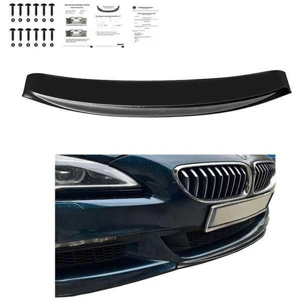 Front Spoiler Lip BMW 6 F06/F12/F13 FL M-Pack 2013-2018 Oneway OW OneWay