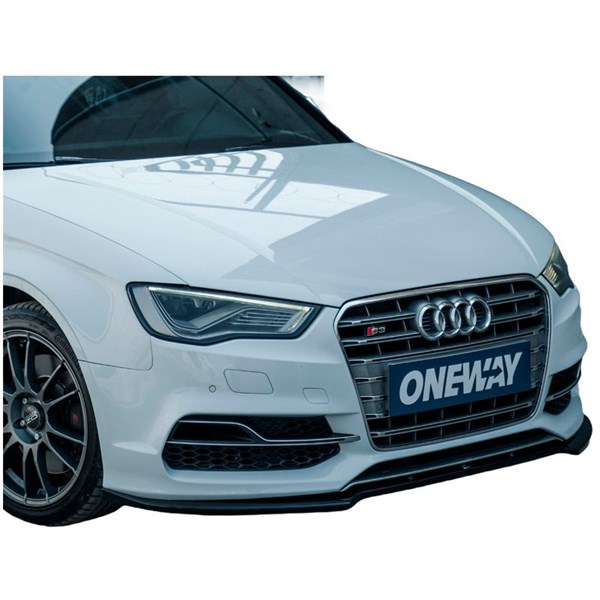 Front Spoiler Lip Audi S3 8V (Sedan/Convertible) 2013-2016 OneWay