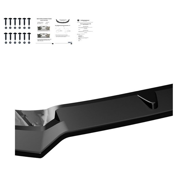 Front Spoiler Lip Audi S3 8V (Sedan/Convertible) 2013-2016 OneWay Front Spoiler Lip Audi S3 8V (Sedan/Convertible) 2013-2016 OneWay