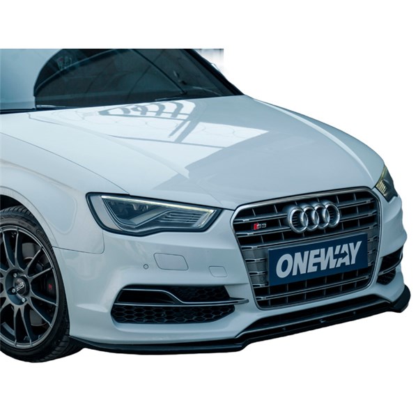 Front Spoiler Lip Audi S3 8V (Sedan/Convertible) 2013-2016 OneWay