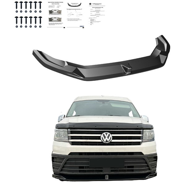 Front Spoiler Lip VW Crafter MK2 & MAN TGE MK1 PreFL 2016 OneWay Front Spoiler Lip VW Crafter MK2 & MAN TGE MK1 PreFL 2016 OneWay