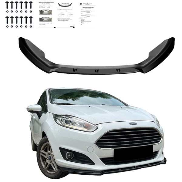 Front Spoiler Lip Ford Fiesta MK7 Facelift 2012-2017 OneWay Front Spoiler Lip Ford Fiesta MK7 Facelift 2012-2017 OneWay