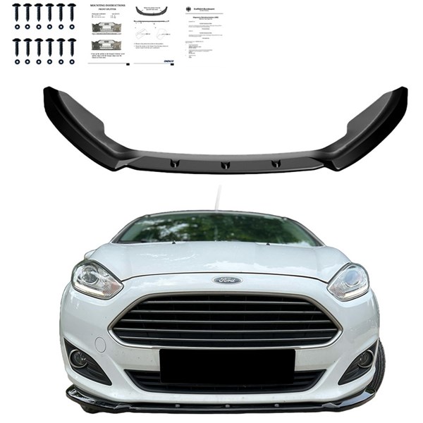 Front Spoiler Lip Ford Fiesta MK7 Facelift 2012-2017 OneWay