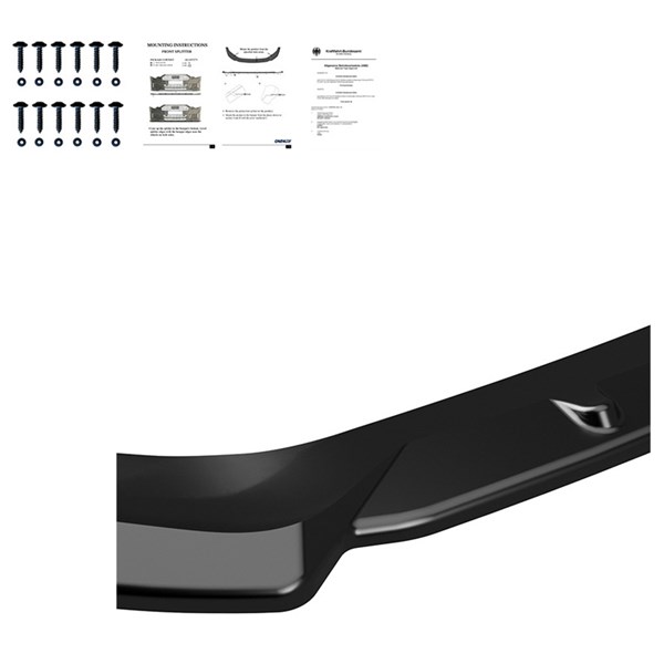 Front Spoiler Lip Ford Fiesta MK7 Facelift 2012-2017 OneWay Front Spoiler Lip Ford Fiesta MK7 Facelift 2012-2017 OneWay
