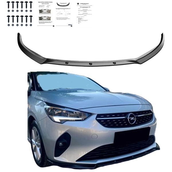 Front Spoiler Lip Opel Corsa F 2019- OneWay Front Spoiler Lip Opel Corsa F 2019- OneWay