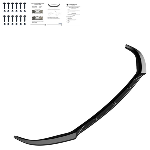 Front Spoiler Lip Opel Corsa F 2019- OneWay Front Spoiler Lip Opel Corsa F 2019- OneWay