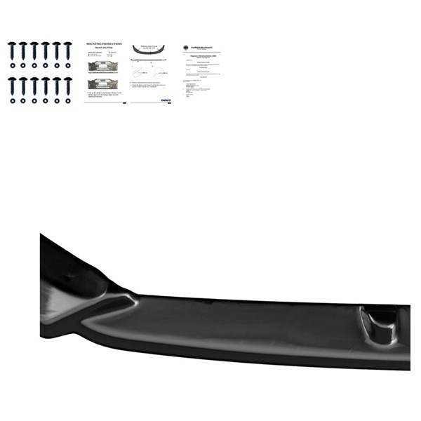 Front Spoiler Lip Audi RS3 8V Sedan/Sportback FL 2017-2020 Oneway OneWay Front Spoiler Lip Audi RS3 8V Sedan/Sportback FL 2017-2020 Oneway OneWay