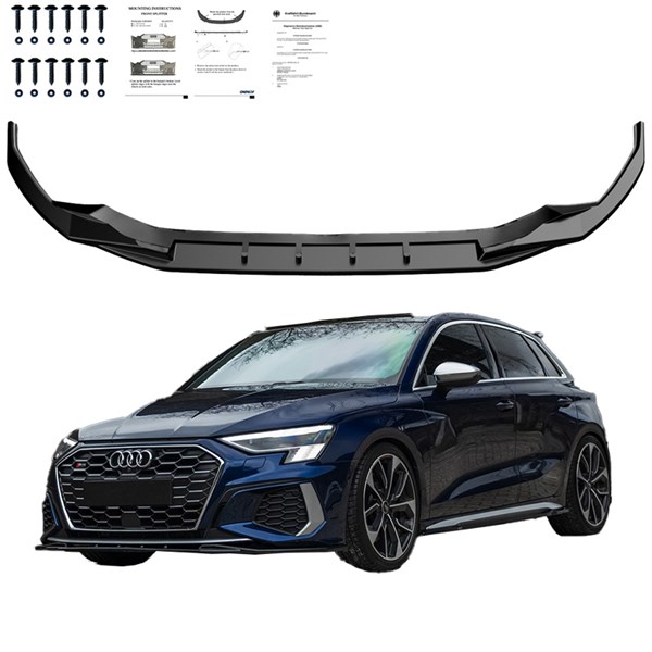 Front Spoiler Lip Audi A3 S-Line/S3 8Y 2020- Oneway OW FS01132 OneWay