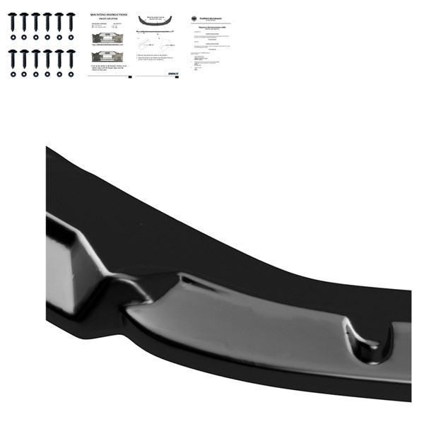 Front Spoiler Lip Skoda Kodiaq I Facelift 2021-2024 OneWay Front Spoiler Lip Skoda Kodiaq I Facelift 2021-2024 OneWay