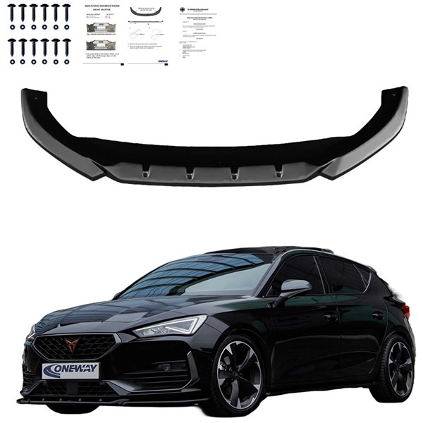 Front Spoiler Lip Cupra Leon HB/ST 2020- OneWay Front Spoiler Lip Cupra Leon HB/ST 2020- OneWay