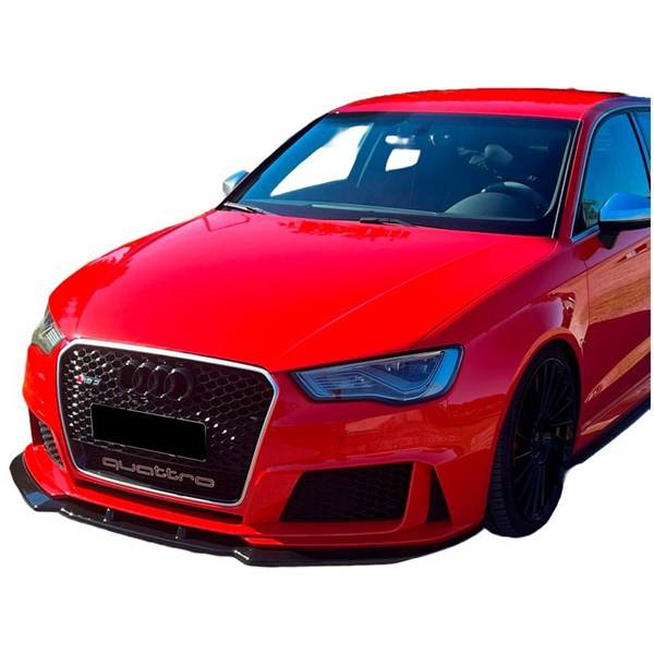 Front Spoiler Lip Audi RS3 8V Sportback 2015-2016 Oneway OW FS011 OneWay
