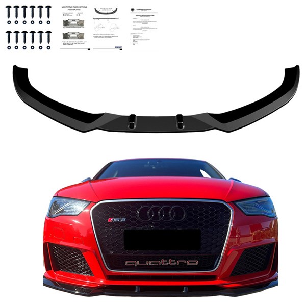 Front Spoiler Lip Audi RS3 8V Sportback 2015-2016 Oneway OW FS011 OneWay Front Spoiler Lip Audi RS3 8V Sportback 2015-2016 Oneway OW FS011 OneWay