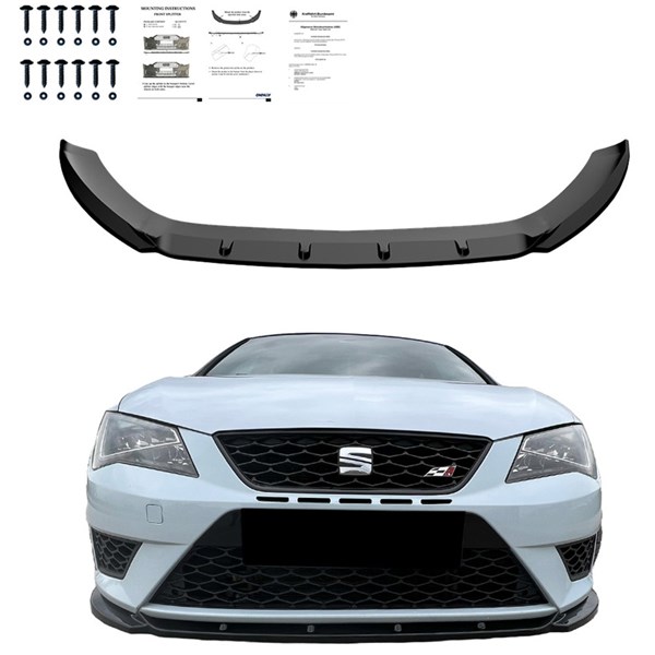 Front Spoiler Lip Seat Leon (5F)HB/SC/ST FR/Cupra 2013-2016 OneWay