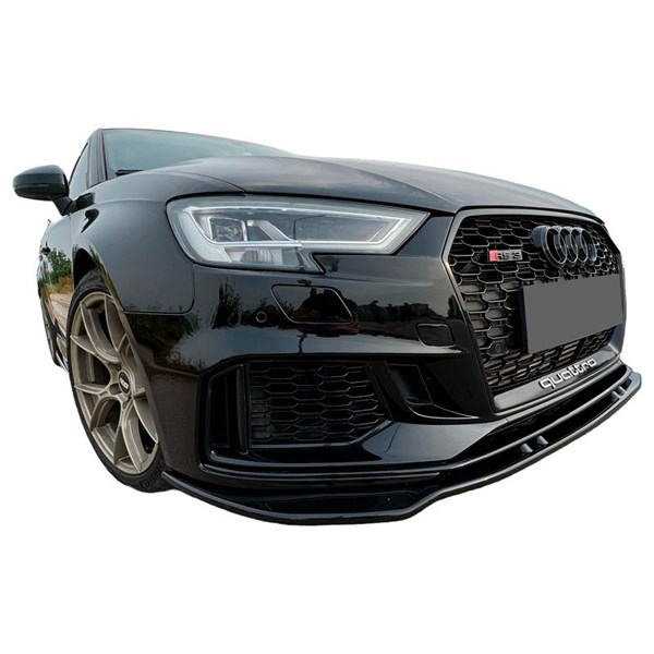 Front Spoiler Lip Audi RS3 8V Sedan/Sportback FL 2017-2020 OneWay