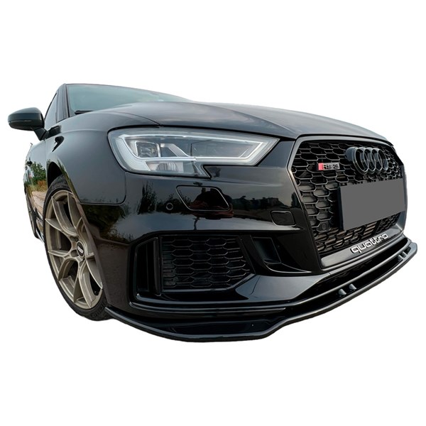 Front Spoiler Lip Audi RS3 8V Sedan/Sportback FL 2017-2020 OneWay