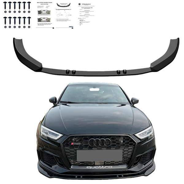 Front Spoiler Lip Audi RS3 8V Sedan/Sportback FL 2017-2020 OneWay Front Spoiler Lip Audi RS3 8V Sedan/Sportback FL 2017-2020 OneWay