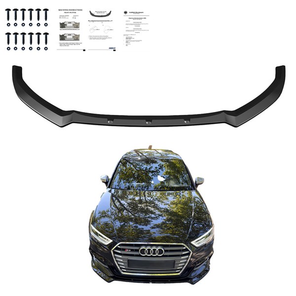 Front Spoiler Lip Audi S3 Sportback 8V Facelift 2016-2020 OneWay