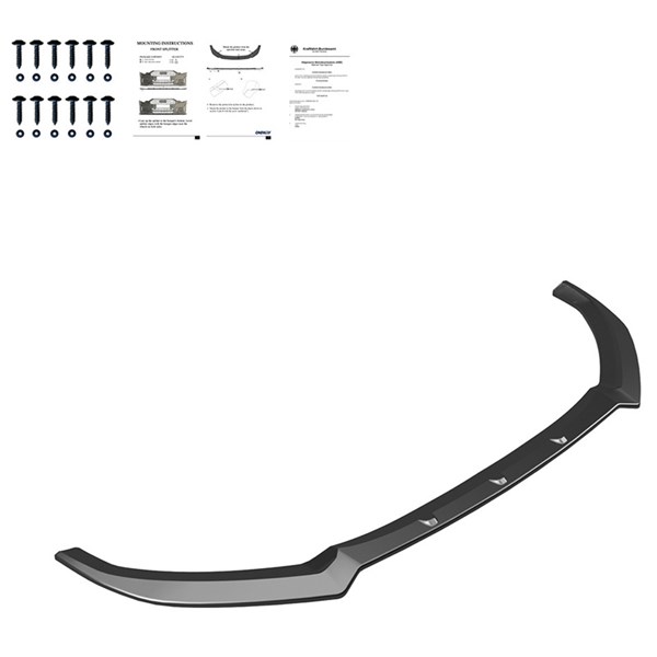 Front Spoiler Lip Audi S3 Sportback 8V Facelift 2016-2020 OneWay Front Spoiler Lip Audi S3 Sportback 8V Facelift 2016-2020 OneWay